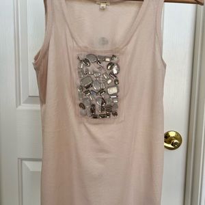 Pale pink J Crew  tank